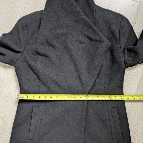 Calvin Klein Wool Cocoon Coat - Picture 15 of 16